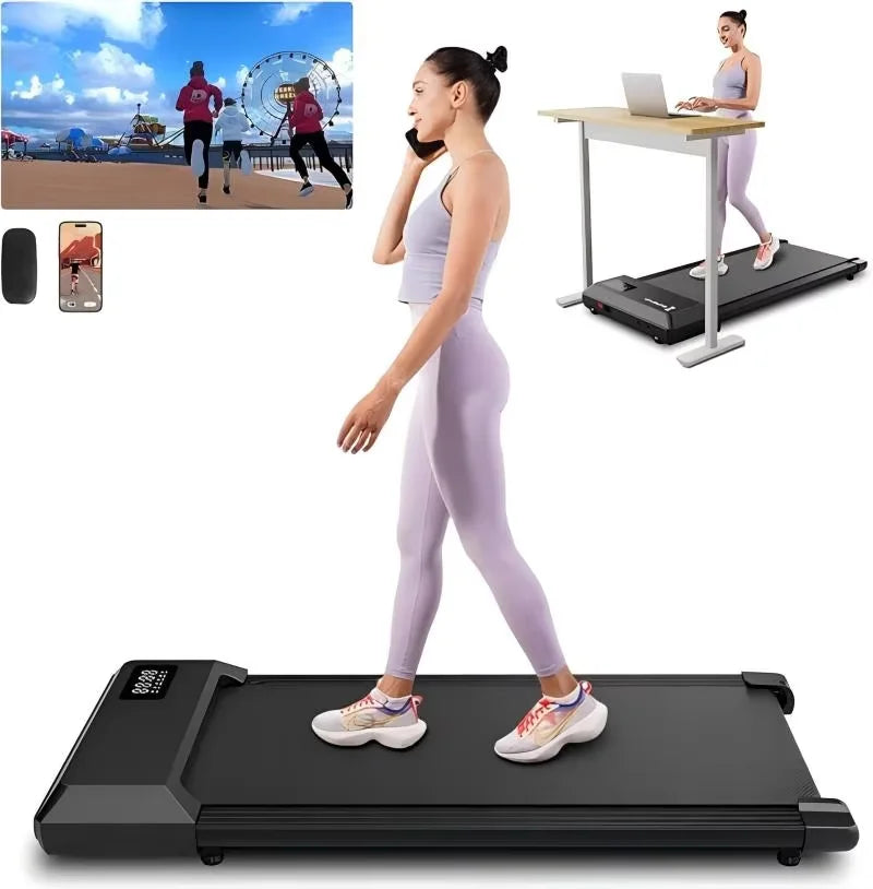 Superun Mini Walking Treadmill With App And Remote Control