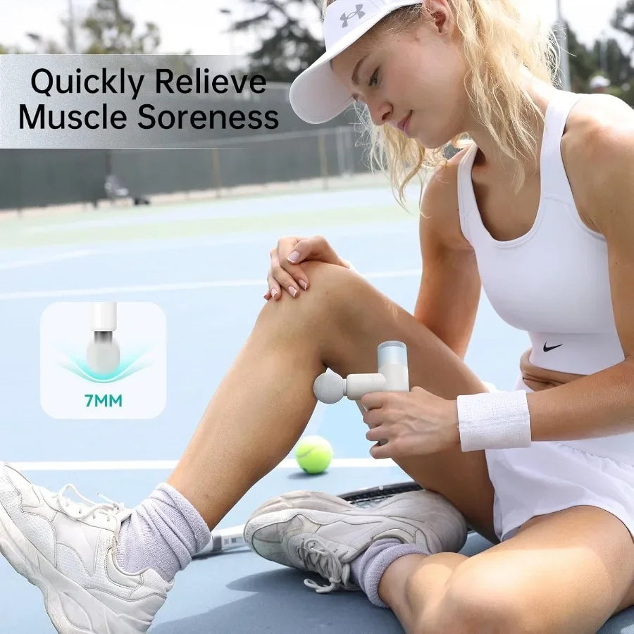 Rechargeable Mini Massage Gun For Back Pain Relief