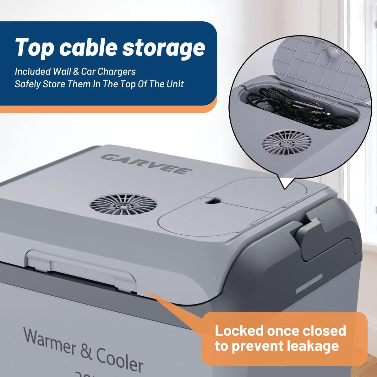 HiMiss Portable Thermoelectric Car Fridge Cooler Warmer Camping
