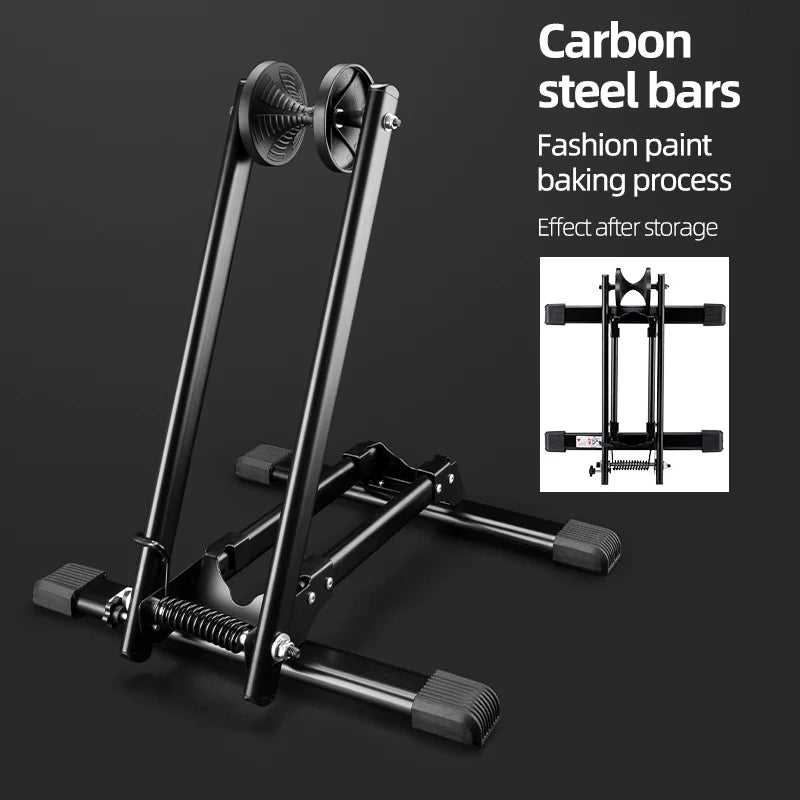 ROCKBROS Steel Indoor Bicycle Parking Stand Floor Storage Rack Support