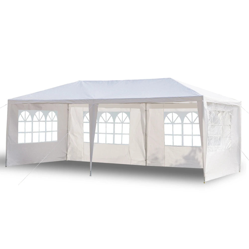 Waterproof Outdoor Party Tent With Removable Sidewalls Clear Church Windows
