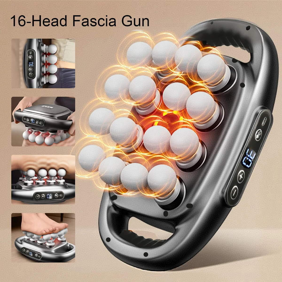 Electric Deep Tissue Percussion Massage Gun For Body Therapy