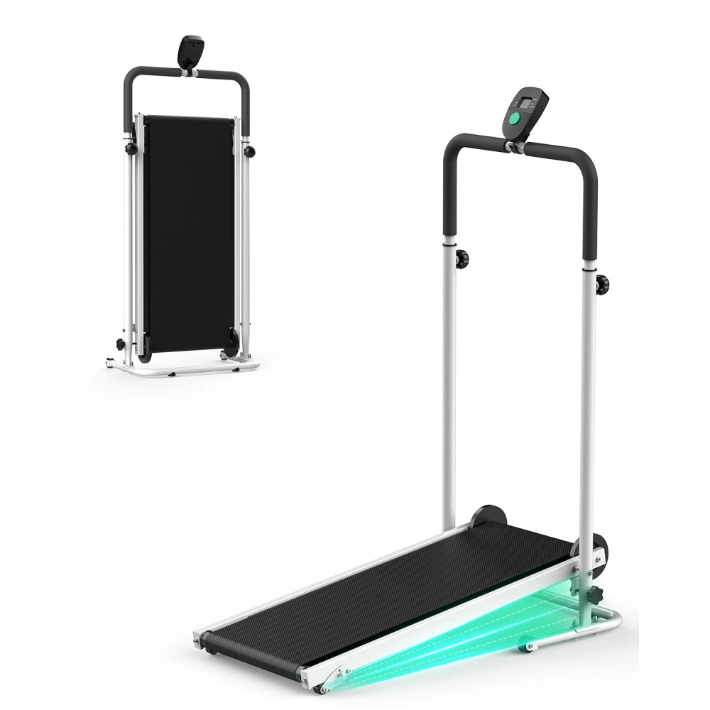 Akluer Manual Mechanical Treadmill For Home Gym Walking And Jogging